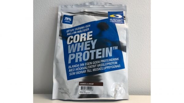 Core whey protein cookies and cream
